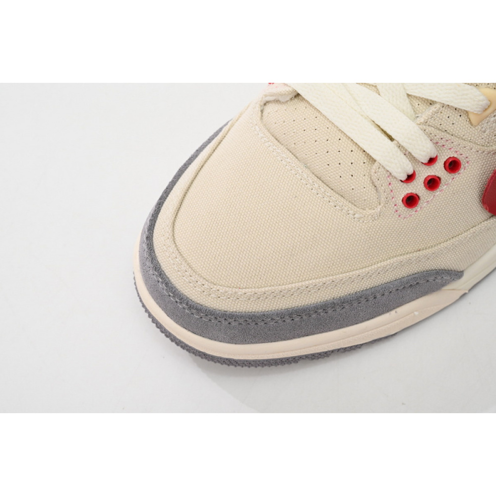 BS OFF WHITHE X Air Jordan 3 Beige
