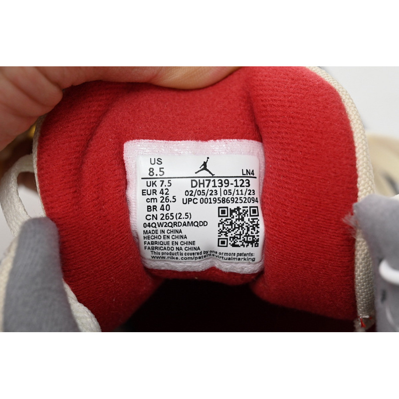 BS OFF WHITHE X Air Jordan 3 Beige
