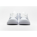 XH Air Jordan 1 Low White Pure Platnium