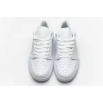 XH Air Jordan 1 Low White Pure Platnium