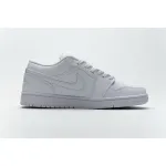 XH Air Jordan 1 Low White Pure Platnium