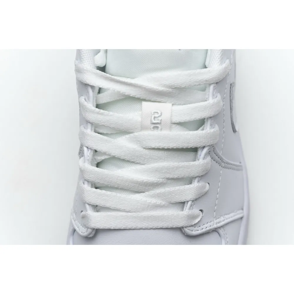 XH Air Jordan 1 Low White Pure Platnium