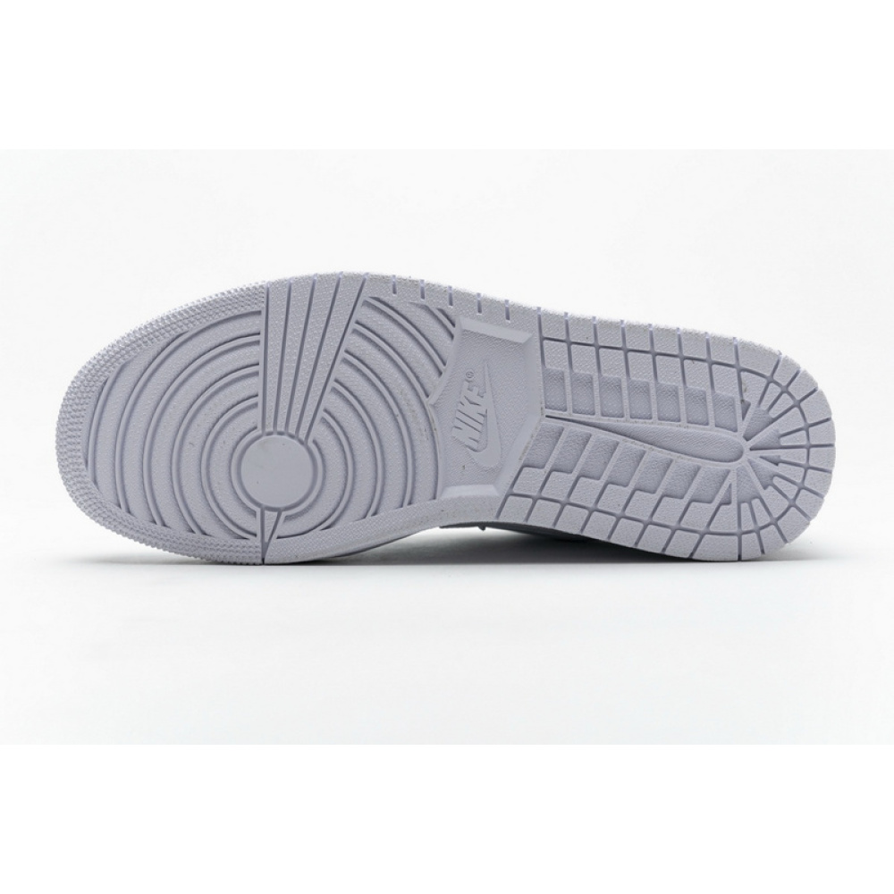 XH Air Jordan 1 Low White Pure Platnium