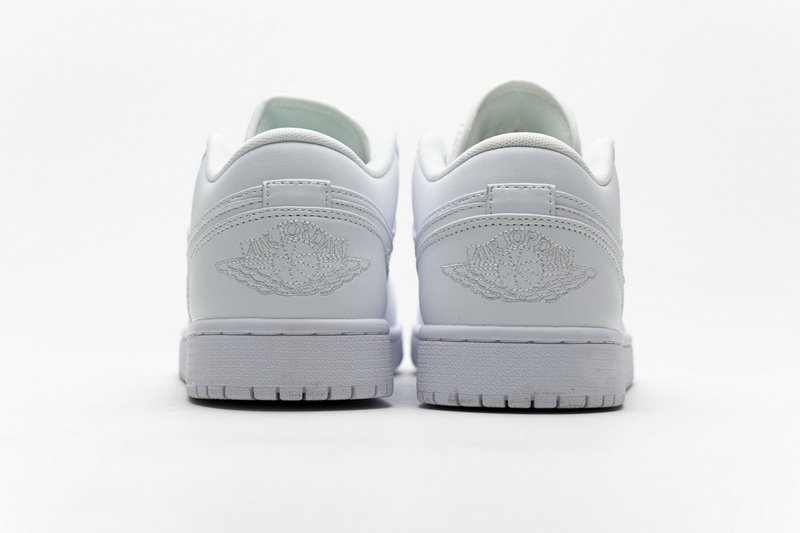 XH Air Jordan 1 Low White Pure Platnium