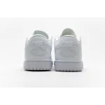 XH Air Jordan 1 Low White Pure Platnium