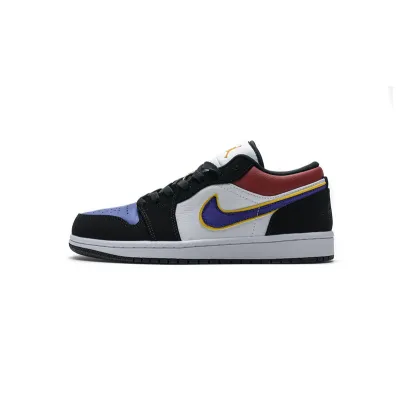 XH Air Jordan 1 Low Lakers Top 3 01