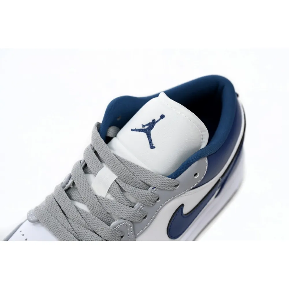 XH Air Jordan 1 Low Gray Blue