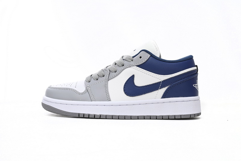 XH Air Jordan 1 Low Gray Blue