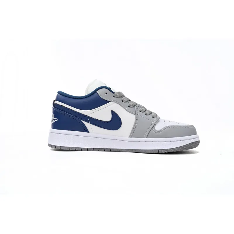 XH Air Jordan 1 Low Gray Blue