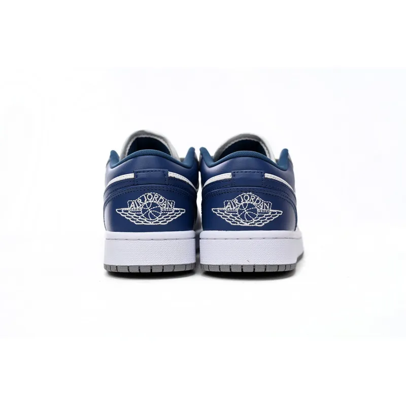 XH Air Jordan 1 Low Gray Blue