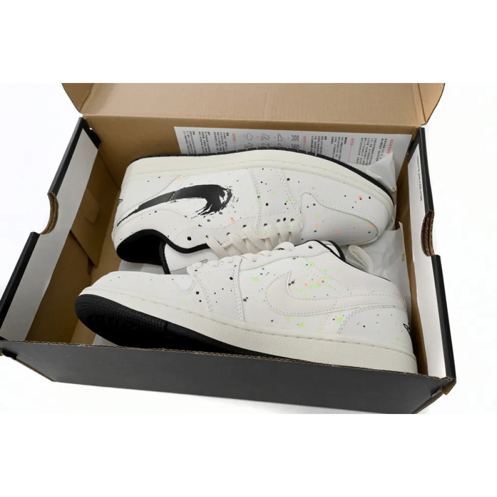 XH Air Jordan 1 Low SE Paint Splatter