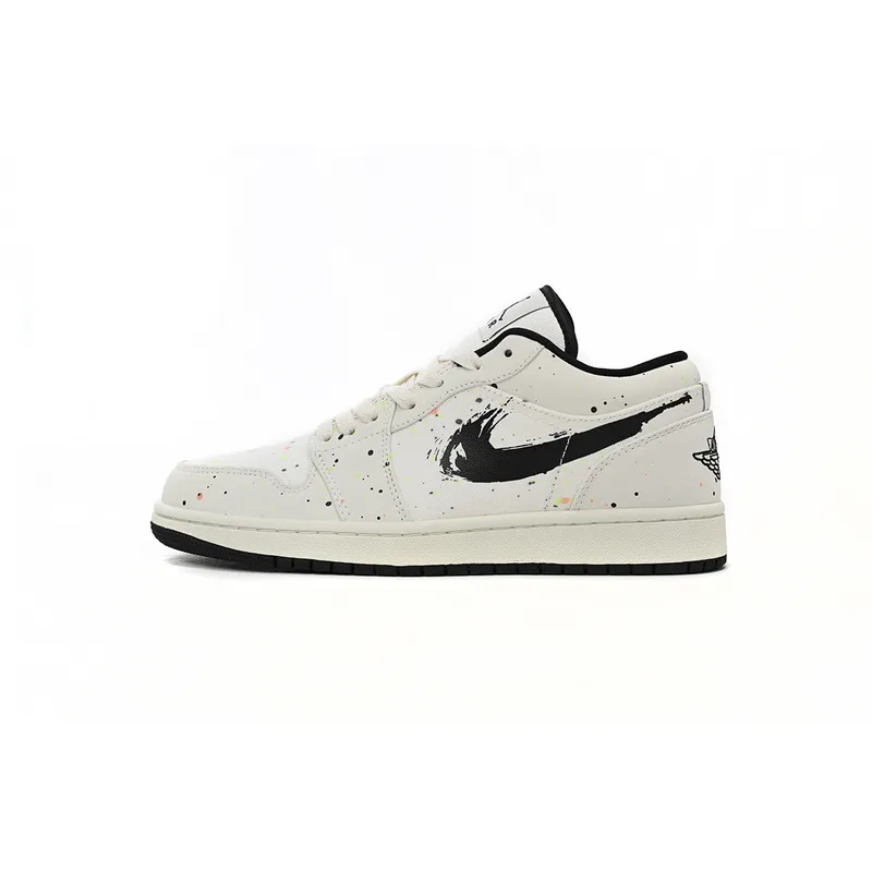 XH Air Jordan 1 Low SE Paint Splatter