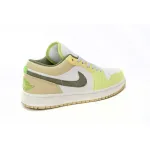 XH Air Jordan aj1 Low Green White