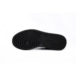 XH Air Jordan aj1 Low Black Purple Yellow