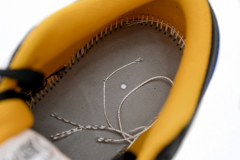 XH Air Jordan aj1 Low Black Purple Yellow