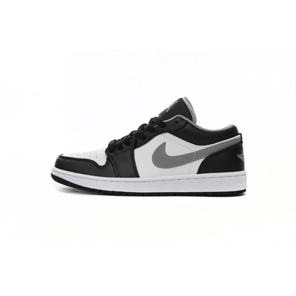 XH Air Jordan 1 Low Black Particle Grey