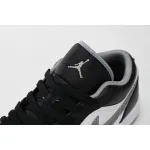 XH Air Jordan 1 Low Black Particle Grey