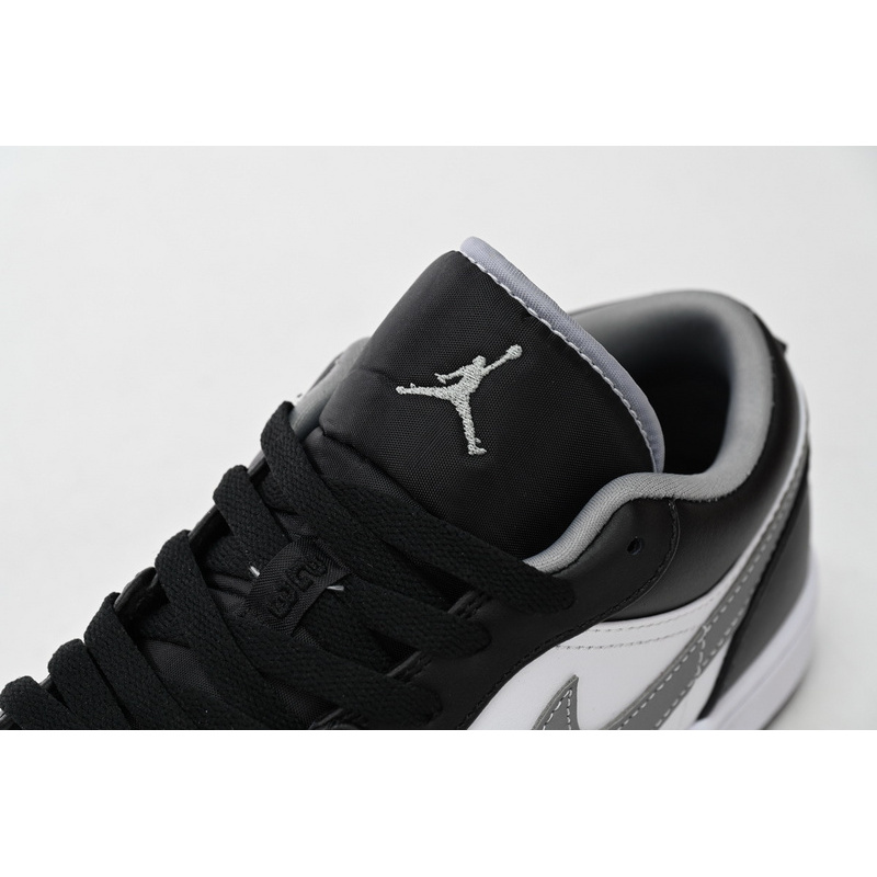XH Air Jordan 1 Low Black Particle Grey