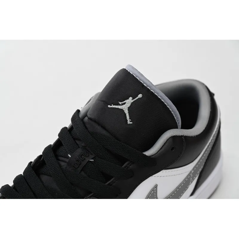 XH Air Jordan 1 Low Black Particle Grey