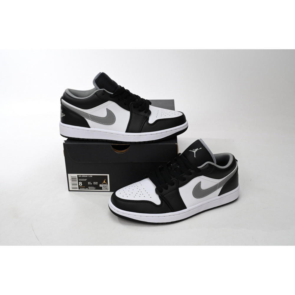 XH Air Jordan 1 Low Black Particle Grey