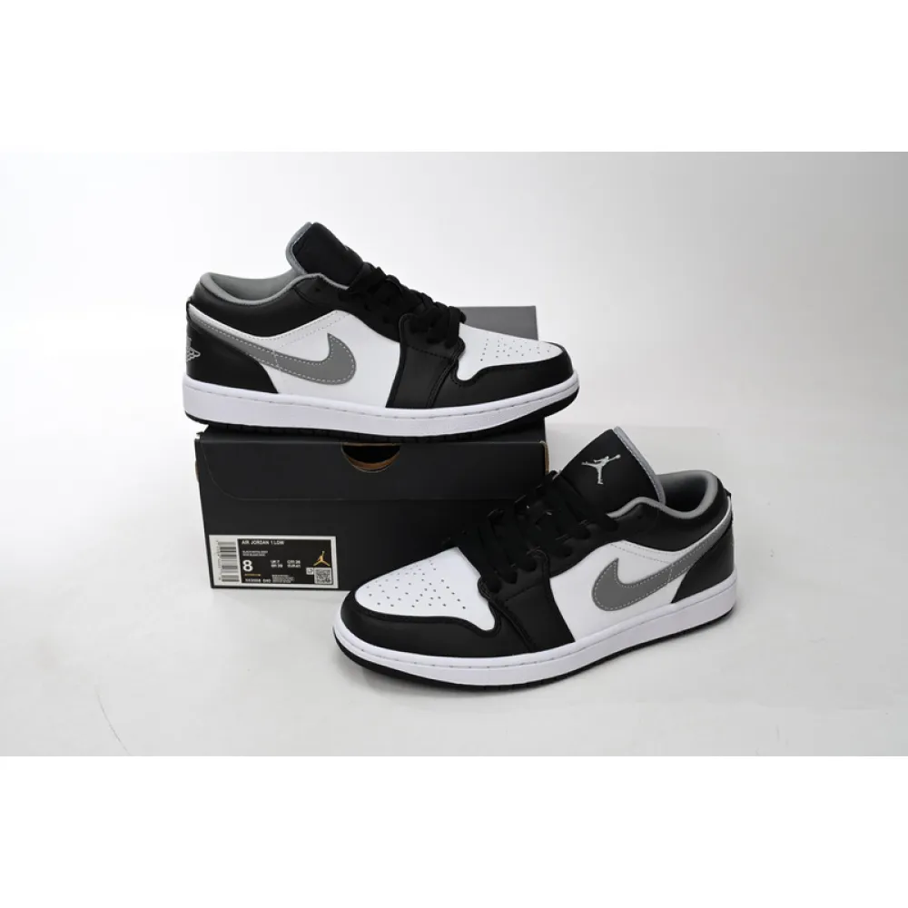 XH Air Jordan 1 Low Black Particle Grey