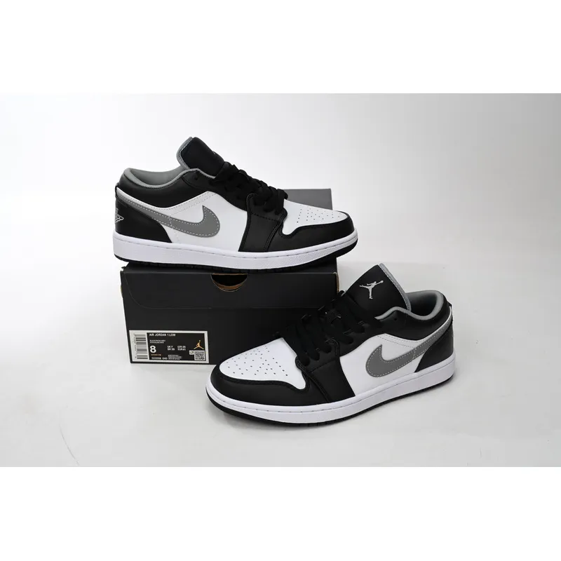 XH Air Jordan 1 Low Black Particle Grey
