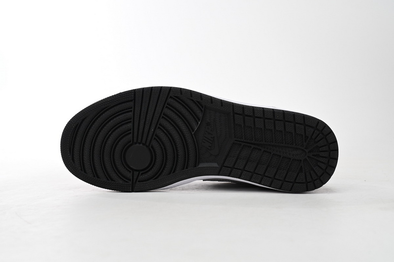 XH Air Jordan 1 Low Black Particle Grey