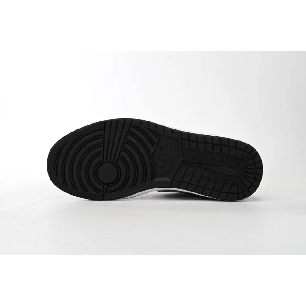 XH Air Jordan 1 Low Black Particle Grey