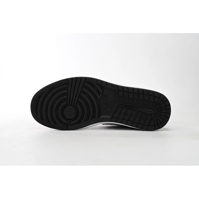 XH Air Jordan 1 Low Black Particle Grey