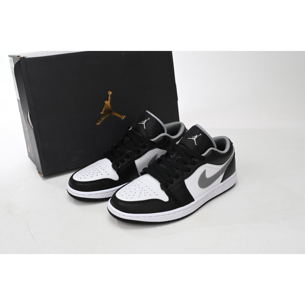 XH Air Jordan 1 Low Black Particle Grey