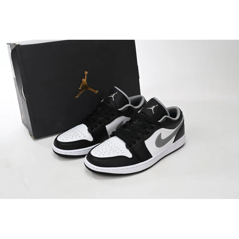 XH Air Jordan 1 Low Black Particle Grey