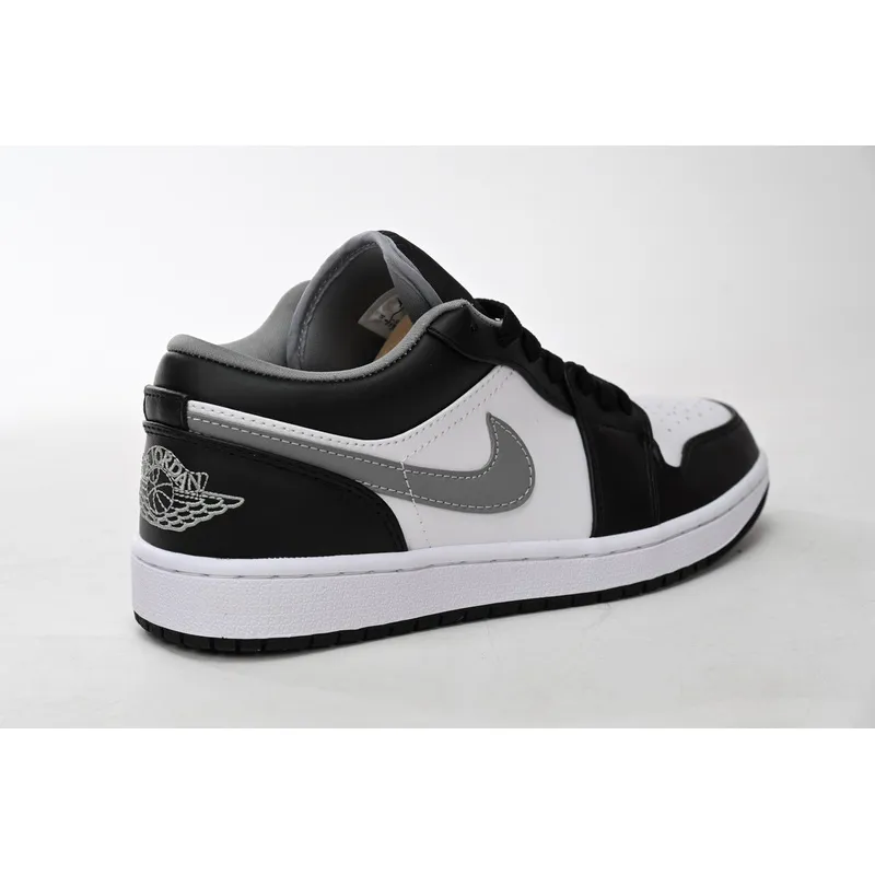XH Air Jordan 1 Low Black Particle Grey