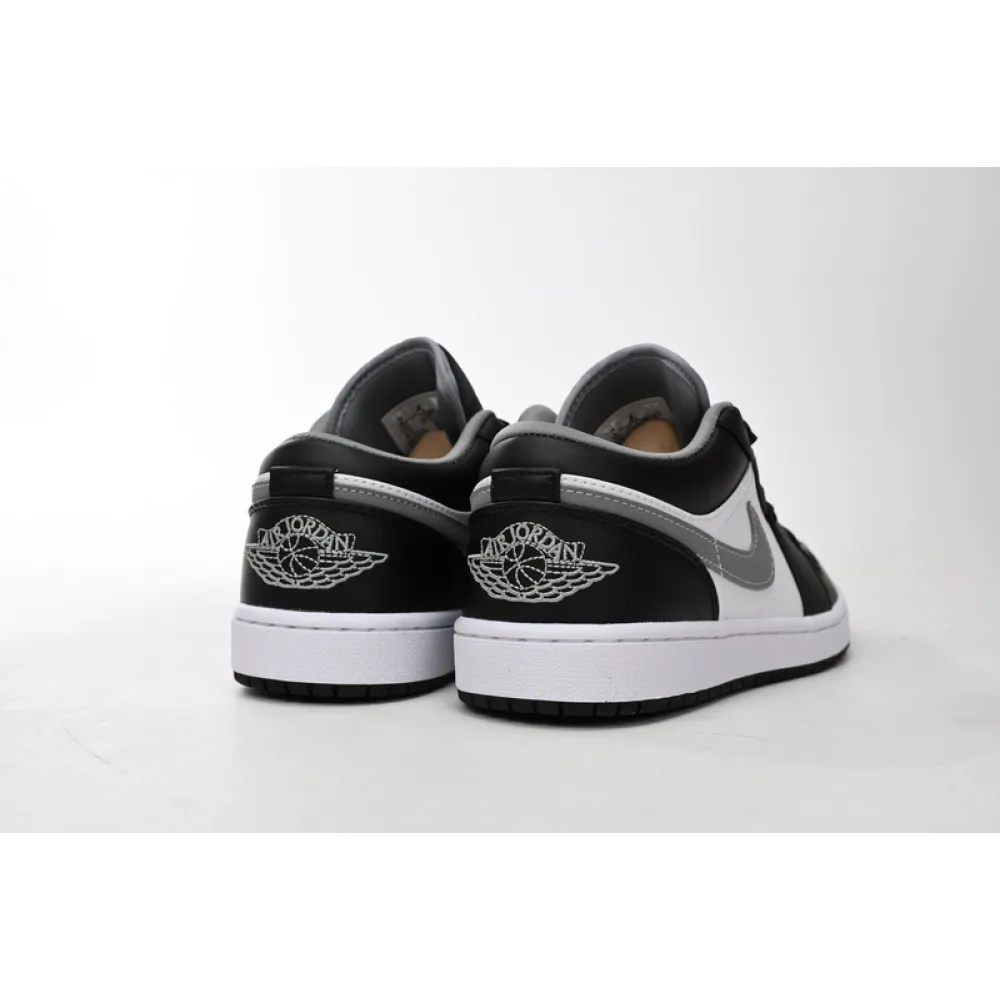 XH Air Jordan 1 Low Black Particle Grey