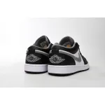 XH Air Jordan 1 Low Black Particle Grey