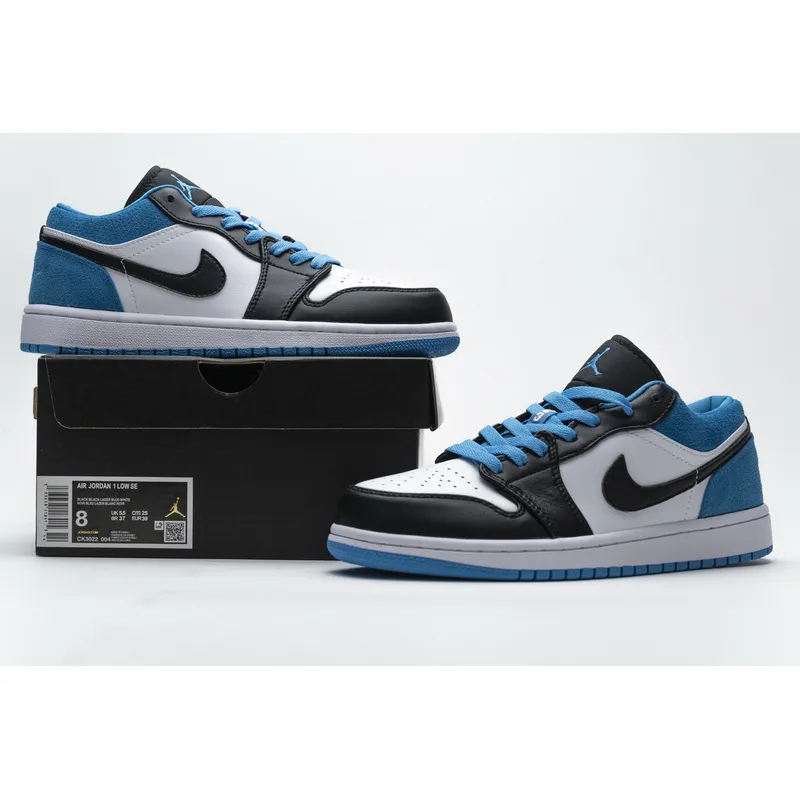 XH Air Jordan 1 Low SE Laser Blue