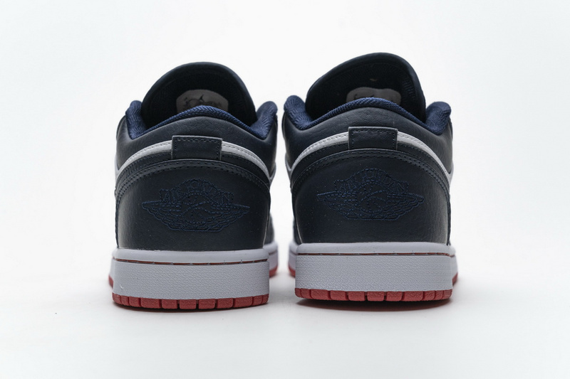 XH Air Jordan 1 Low Obsidian Ember Glow