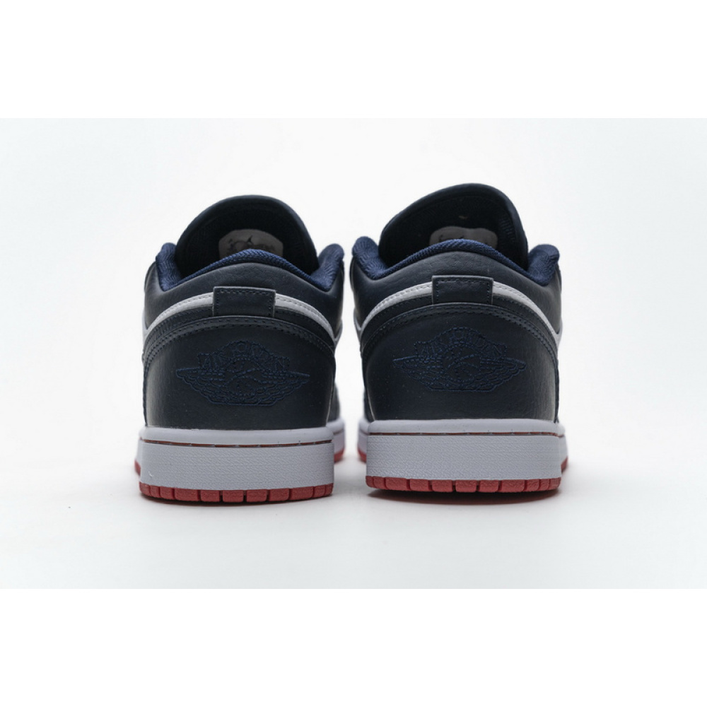 XH Air Jordan 1 Low Obsidian Ember Glow