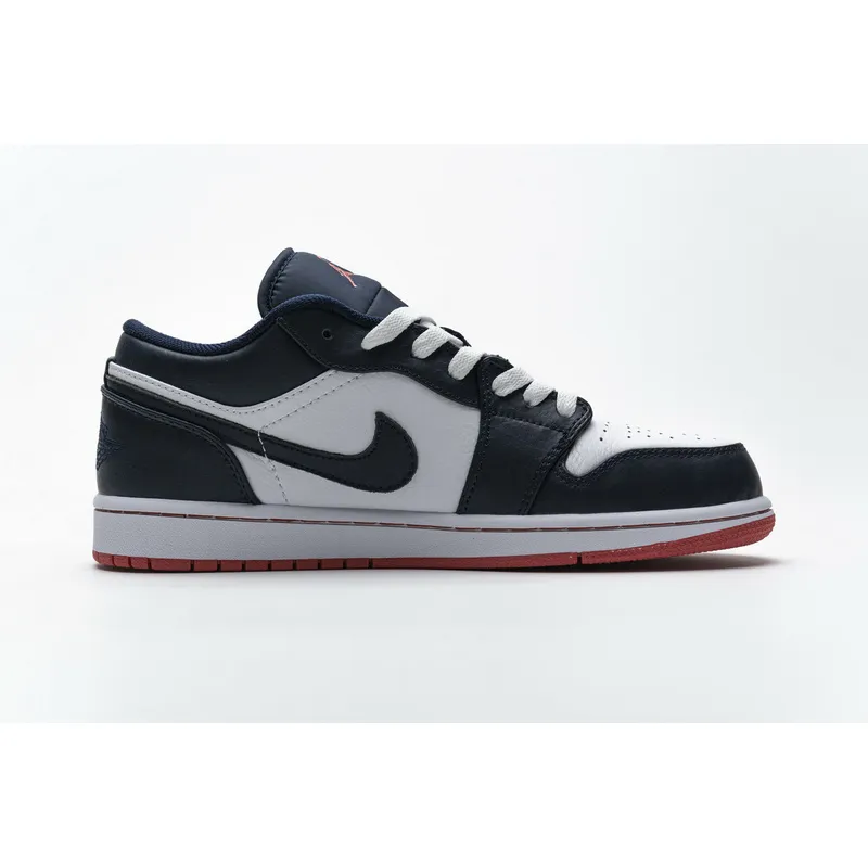 XH Air Jordan 1 Low Obsidian Ember Glow