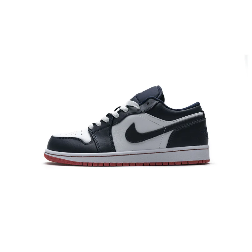 XH Air Jordan 1 Low Obsidian Ember Glow