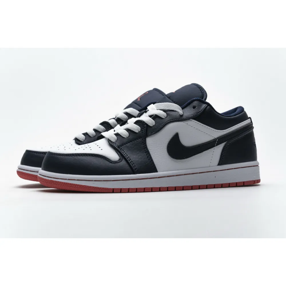 XH Air Jordan 1 Low Obsidian Ember Glow