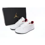 XH Air Jordan 1 Low All-white Red