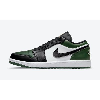 XH Air Jordan 1 Low Green Toe 01