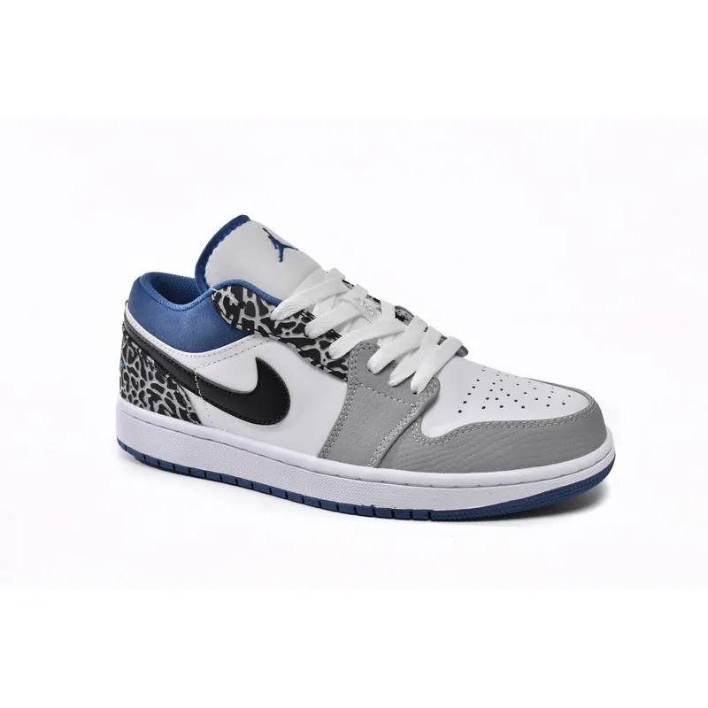 XH Air Jordan 1 Low True Blue