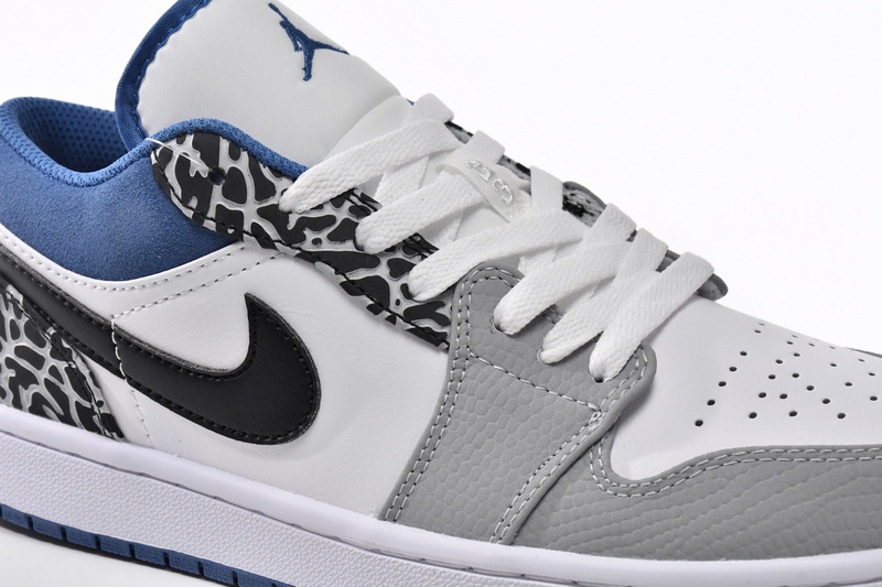 XH Air Jordan 1 Low True Blue