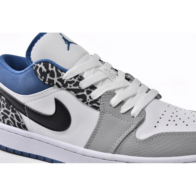 XH Air Jordan 1 Low True Blue