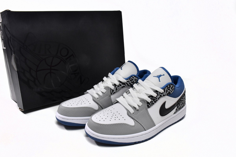XH Air Jordan 1 Low True Blue