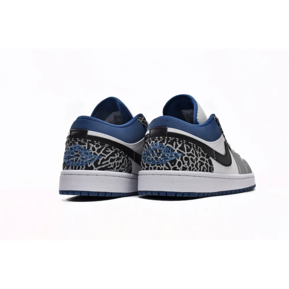 XH Air Jordan 1 Low True Blue