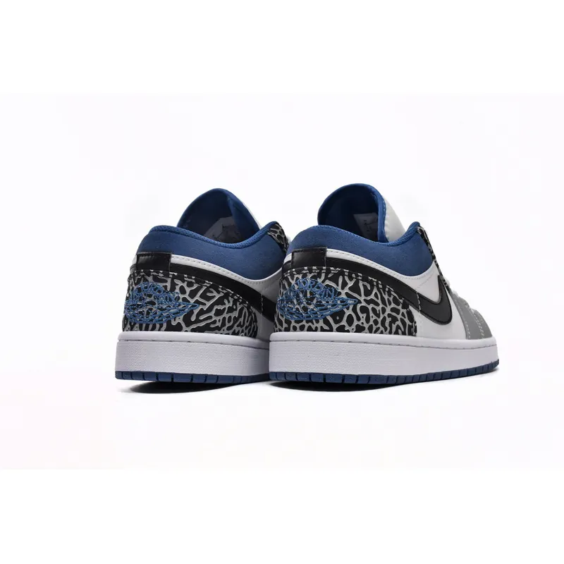 XH Air Jordan 1 Low True Blue