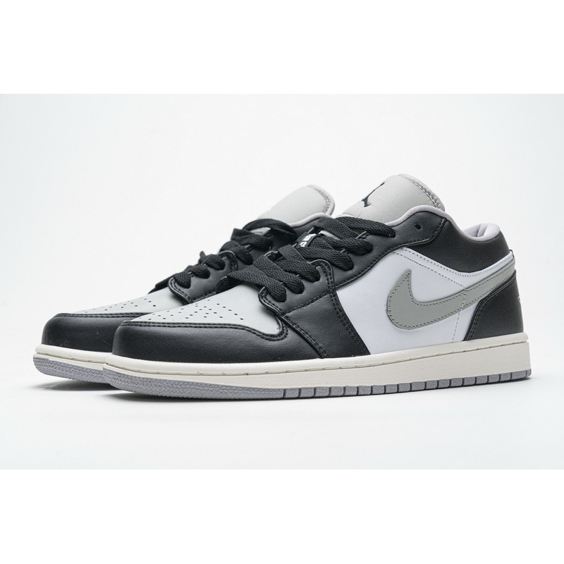 XH Air Jordan 1 Low Light Smoke Grey