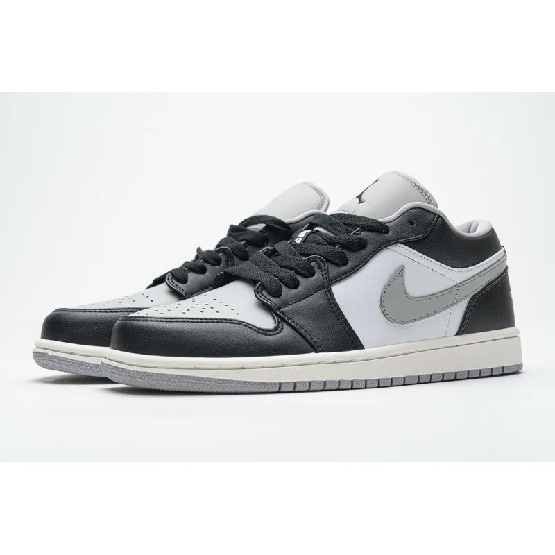 XH Air Jordan 1 Low Light Smoke Grey